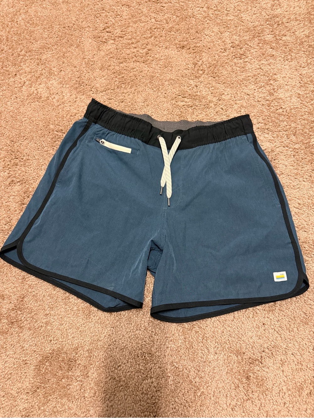 Vuori Banks Men's Blue 5” Shorts
